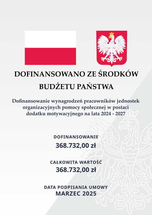 Plansza informacyjna - flaga, herb nazwa programu oraz źródło finansowania wraz z kwotami zgodnie z artykułem. Plansza informacyjna - flaga, herb nazwa programu oraz źródło finansowania wraz z kwotami zgodnie z artykułem.
