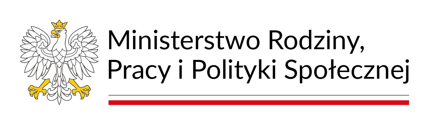 Logo Ministerstwa Rodziny Pracy i Polityki Społecznej